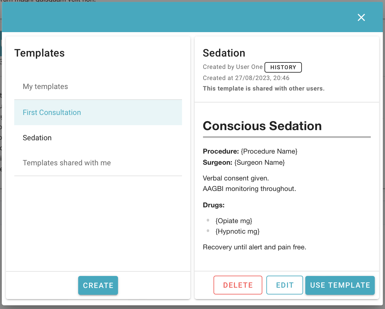 screenshot of Secure Clinic